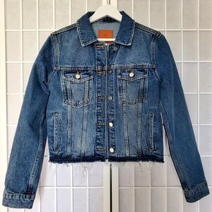 ANINE BING Denim Jacket 1999 Mid Indigo Size S Small